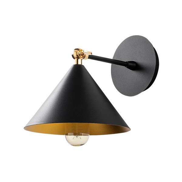 Černé nástěnné svítidlo Berceste – Opviq lights