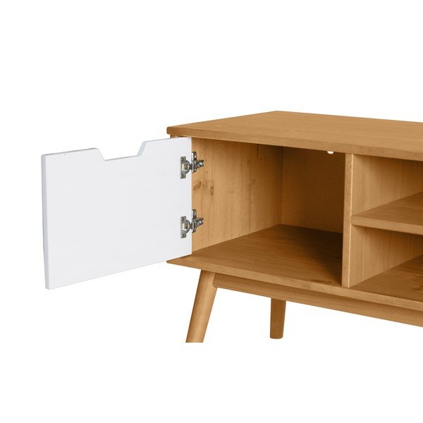 TV komoda z masivního borovicového dřeva Marckeric Cusco-image-4