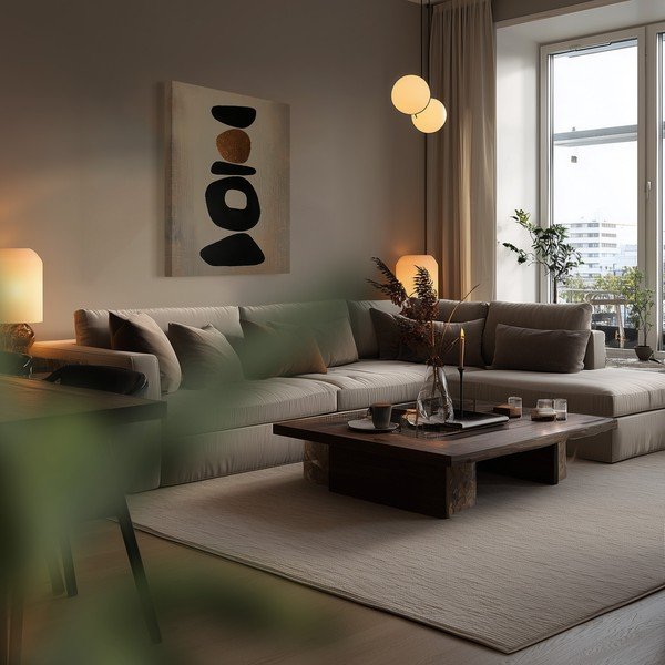 Tištěný obraz na plátně 70x100 cm Stones – Styler-image-1