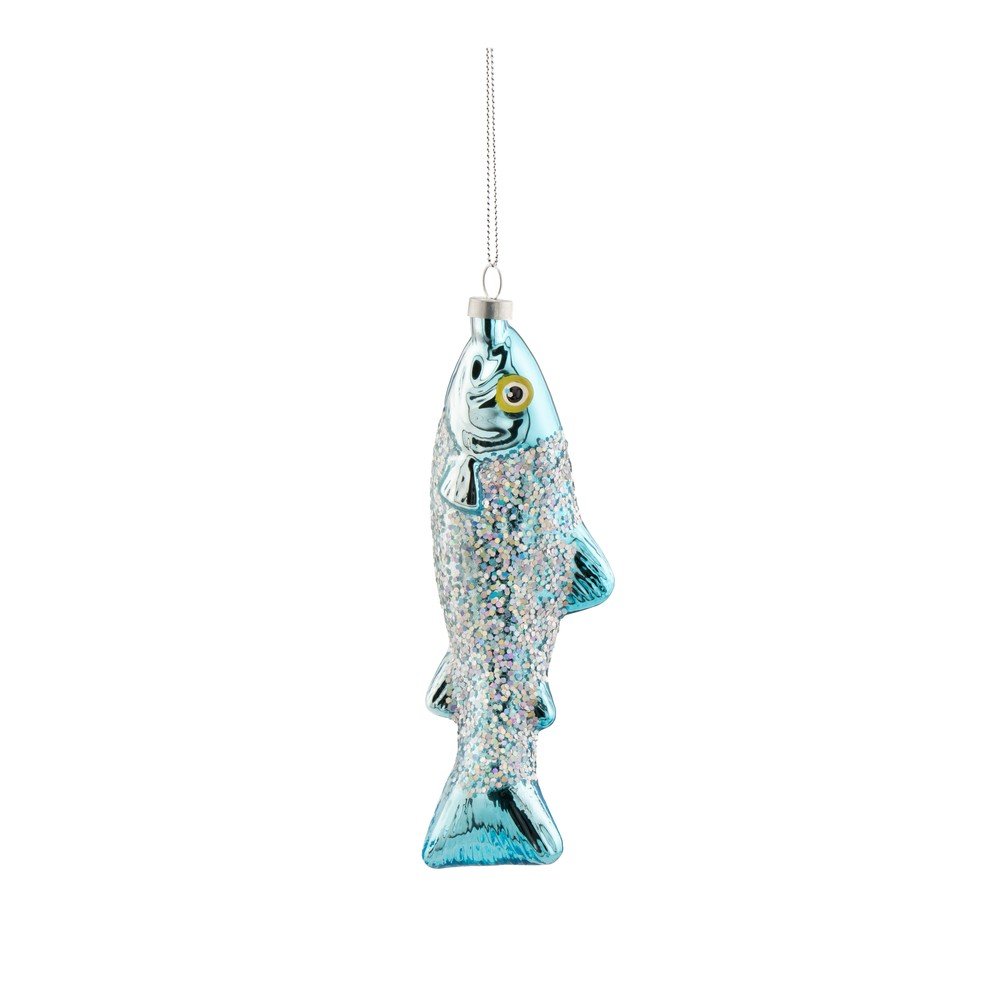 Skleněná vánoční ozdoba 5 cm Sardine – Sass & Belle
