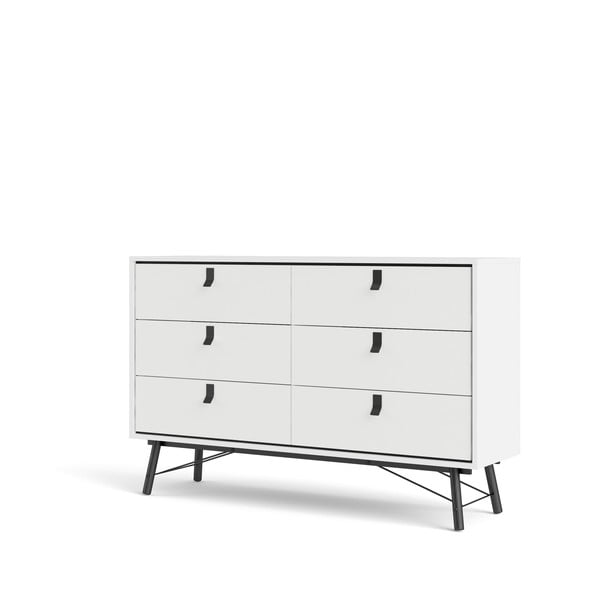 Bílá komoda Tvilum Ry, 150 x 95 cm-image-2