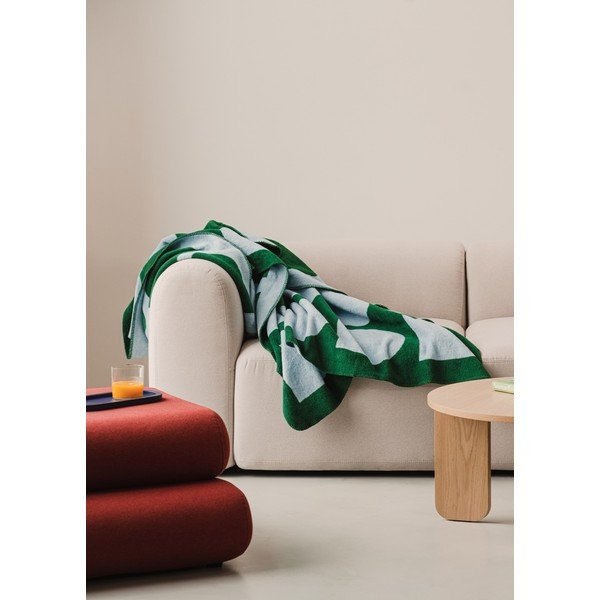 Zelená/modrá deka 150x200 cm Gilli – noo.ma-image-3