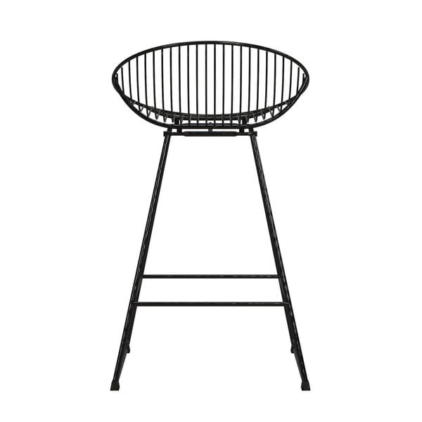 Černá kovová barová židle Ellis – CosmoLiving by Cosmopolitan-image-2