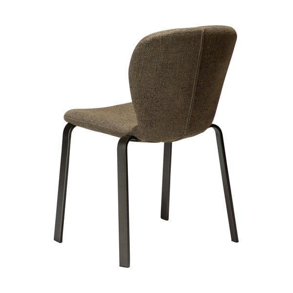 Khaki čalouněná jídelní židle Heap – DAN-FORM Denmark-image-4