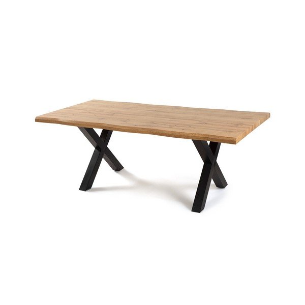 Jídelní stůl v dekoru dubu 90x160 cm Kora – Bonami Essentials-image-2