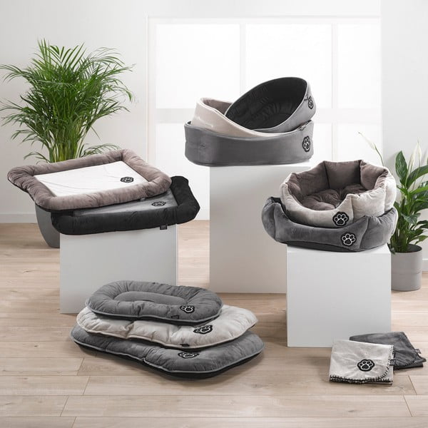 Světle hnědý pelíšek pro psa ø 50 cm – Love Story-image-1