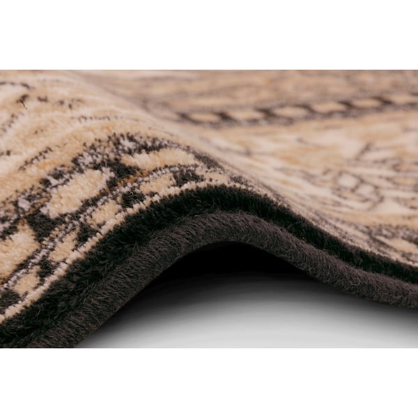 Světle hnědý vlněný koberec 133x180 cm Charlotte – Agnella-image-2