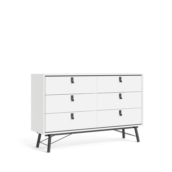 Bílá komoda Tvilum Ry, 150 x 95 cm-image-4