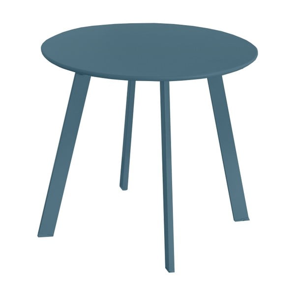 Ocelový kulatý zahradní odkládací stolek ø 50 cm Acero – LDK Garden