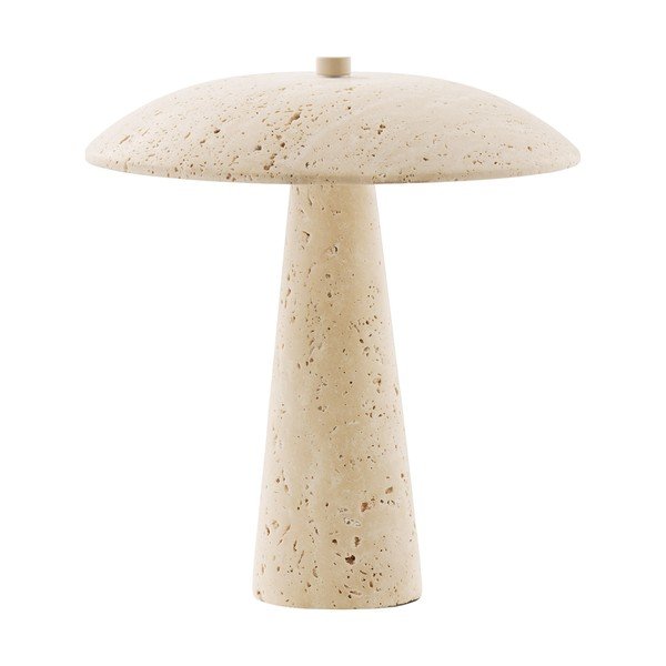 Béžová kamenná LED stolní lampa (výška 25,5 cm) Consett – House Nordic