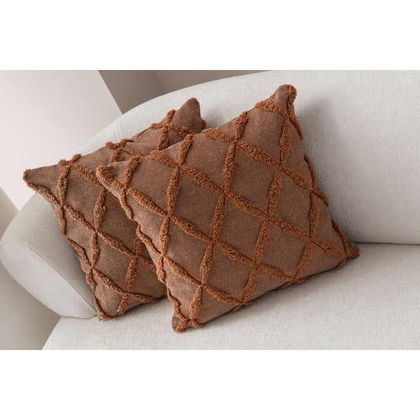 Povlaky na polštáře v sadě 2 ks 43x43 cm Tuffet – Mioli Decor-image-2