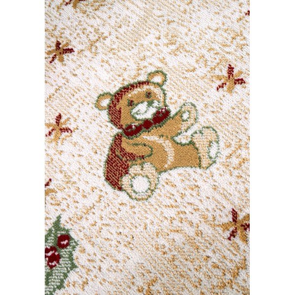 Zelený kulatý koberec s vánočním motivem s příměsí bavlny ø 160 cm Toy's Delight Green Christmas – Villeroy&Boch-image-4