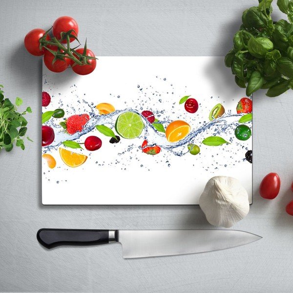 Skleněné prkénko na krájení Insigne Fresh Fruit-image-2