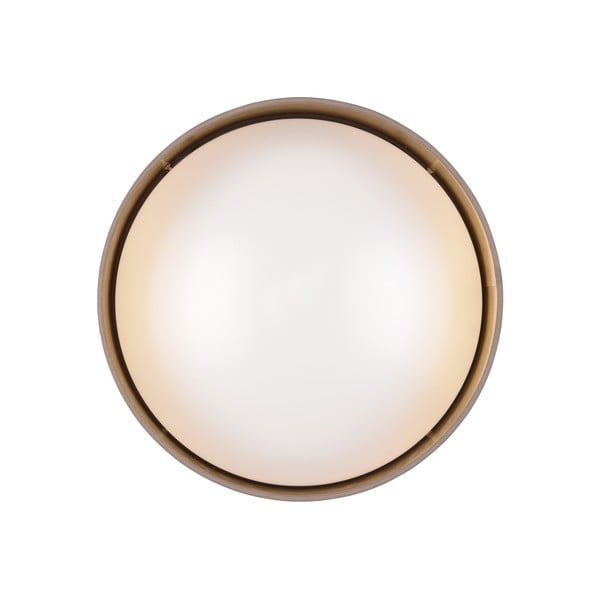 Světle hnědé LED stropní svítidlo ø 30 cm Locarno – Reality-image-3