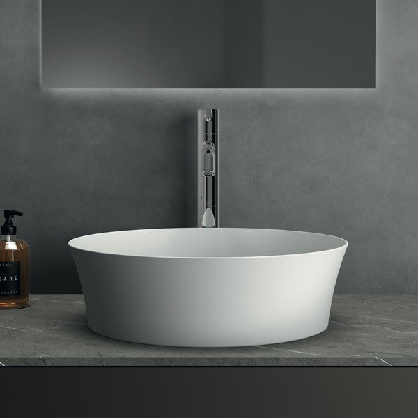 Bílé keramické kulaté umyvadlo ø 40 cm Ipalyss – Ideal Standard-image-3