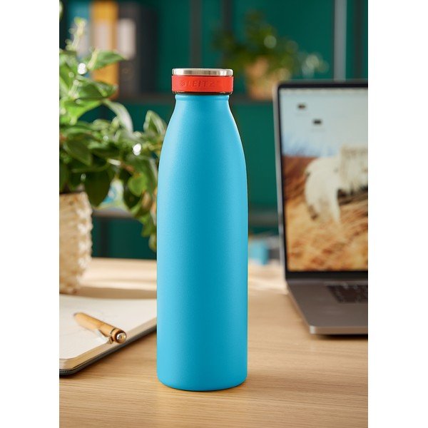 Modrá láhev na vodu Leitz Cosy, objem 0,5 l-image-1