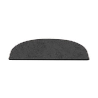 Tmavě šedé nášlapy na schody v sadě 16 ks 20x65 cm Plain Color – Vitaus