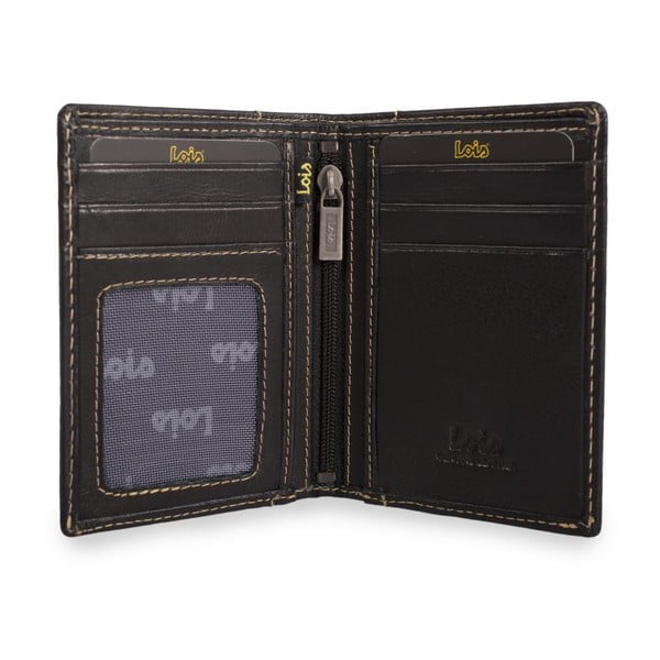 Pánská kožená peněženka LOIS no. 318, černá