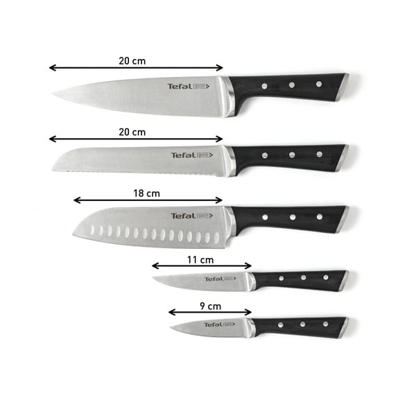 Blok na nože s 5 noži Ice Force – Tefal-image-1