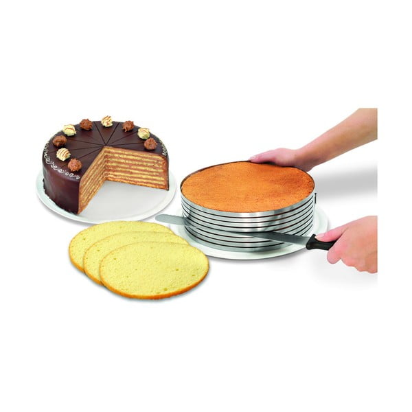 Set nože a rámu na krájení dortů Zenker, ø 24 - 26 cm-image-2
