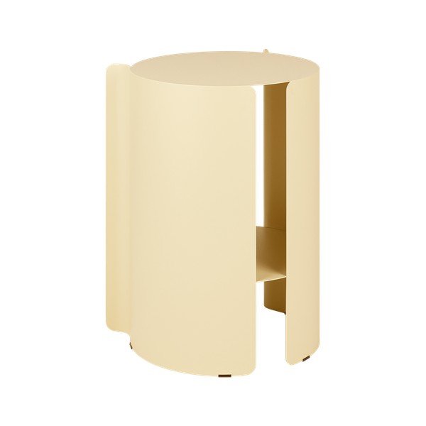 Ocelový kulatý odkládací stolek ø 32 cm Wa – noo.ma-image-2