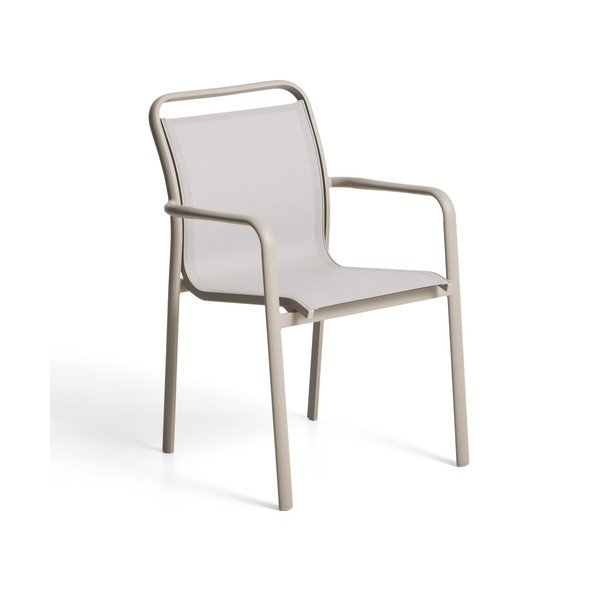 Taupe zahradní židle Luri – Kave Home