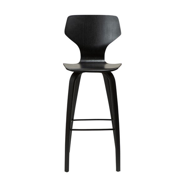 Černá barová židle (výška sedáku 75 cm) S.I.T – DAN-FORM Denmark-image-1