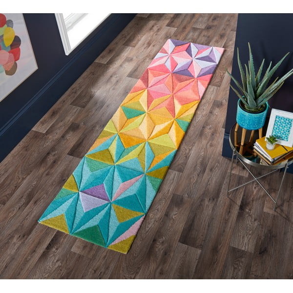 Vlněný běhoun 60x230 cm Reverie – Flair Rugs-image-1