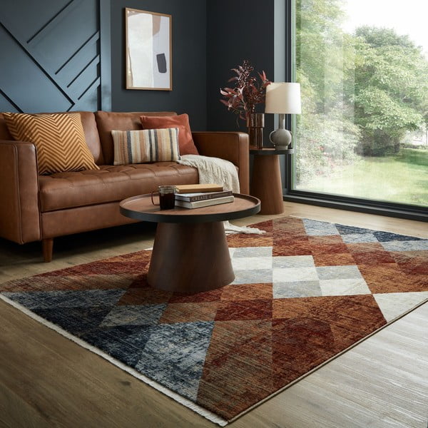 Vínový koberec 120x169 cm Bradley – Flair Rugs-image-1