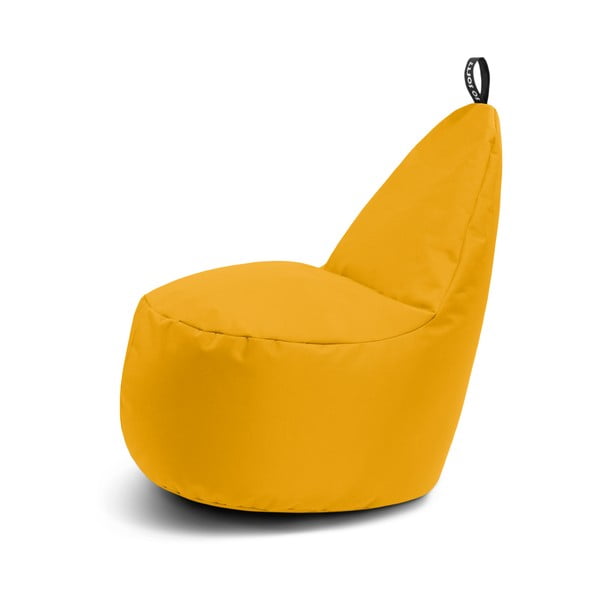 Žlutý dětský sedací vak Lull M – So Soft?