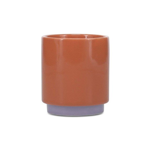 Oranžový/fialový kameninový šálek 270 ml Duo – ONA