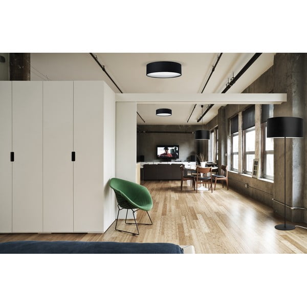 Černé stropní svítidlo Sotto Luce MIKA, ⌀ 40 cm-image-1