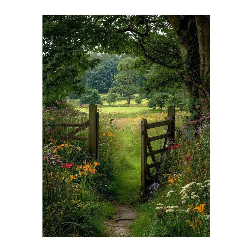Styler Garden Gate obraz zelená