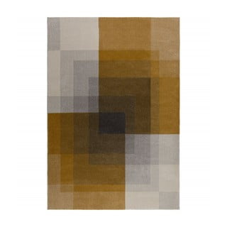 Šedo-žlutý koberec Flair Rugs Plaza, 120 x 170 cm