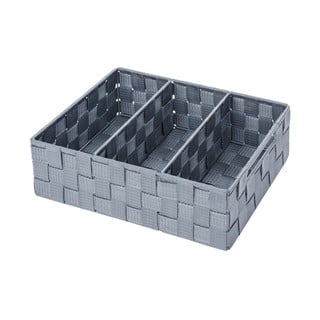 Šedý koupelnový organizér Wenko Adria Mini Grip