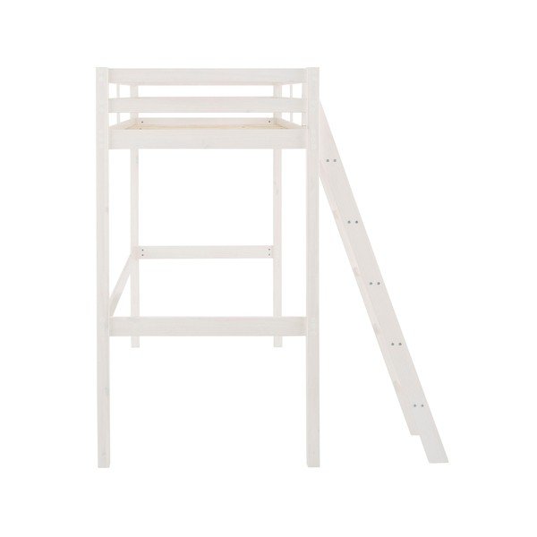 Bílá vyvýšená postel z borovicového dřeva Støraa Alpi2-image-4