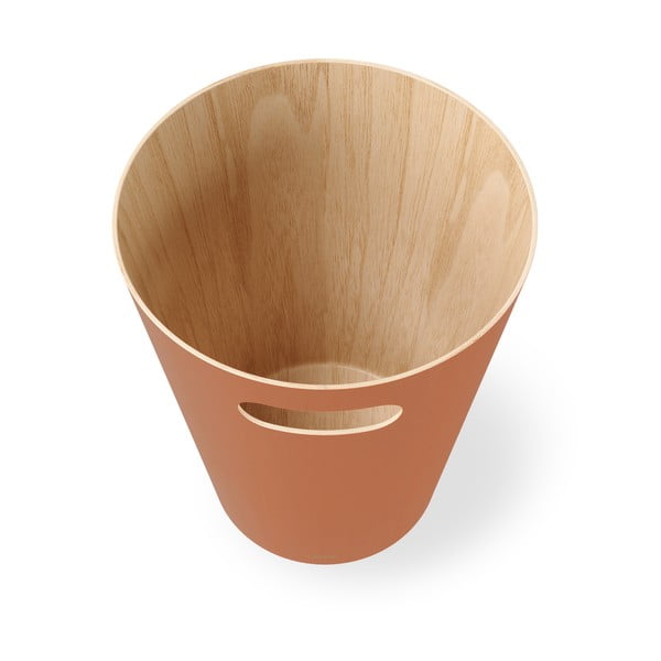 Dřevěný odpadkový koš 7,5 l Woodrow – Umbra-image-3
