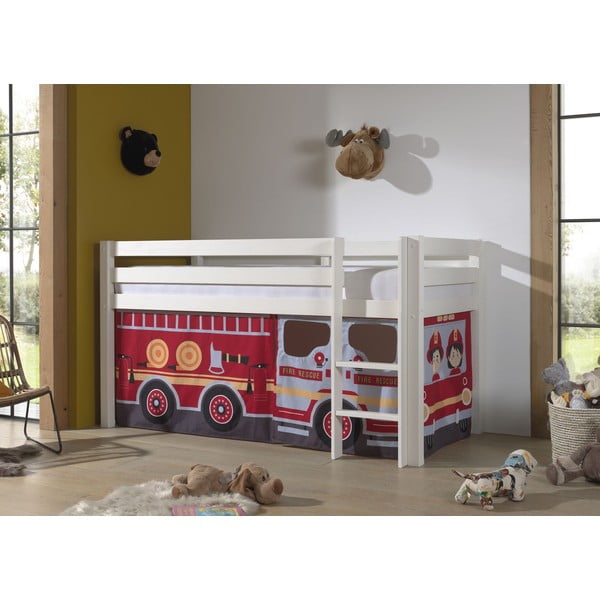 Dětský závěs k posteli 4 ks 195x75 cm Fire Truck – Vipack-image-2