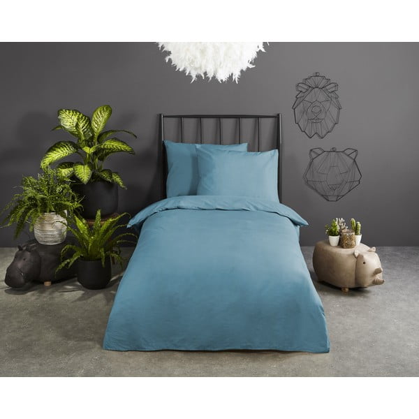 Bavlněné dětské povlečení do postýlky 100x135 cm – Good Morning-image-1