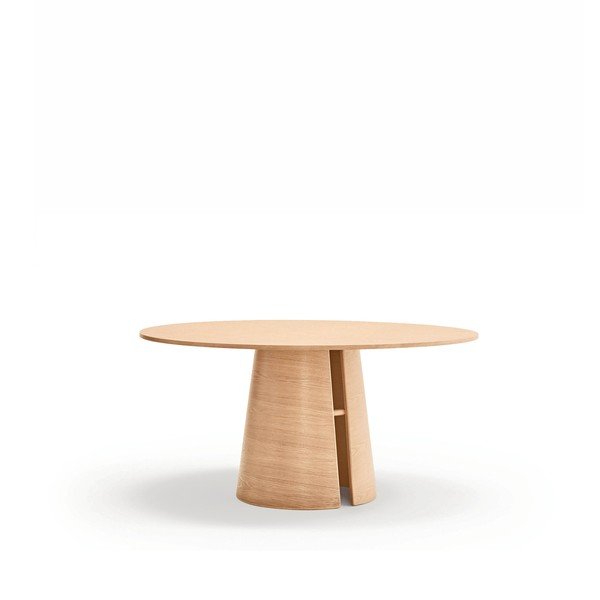 Kulatý jídelní stůl v dekoru jasanu ø 157 cm Cep – Teulat-image-2