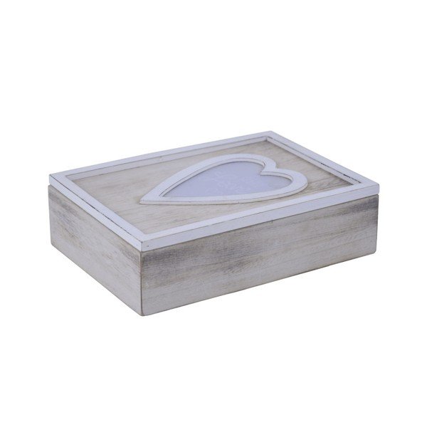 Úložný box s motivem srdce Ego Dekor Heart, 25 x 18,5 cm-image-1