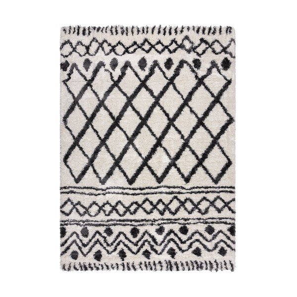Koberec slonovinový 120x170 cm Souq Lines – Flair Rugs