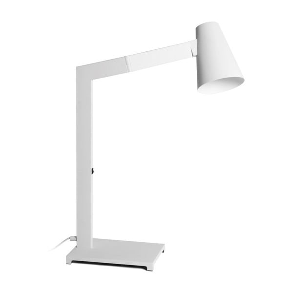 Bílá stolní lampa Design Twist Fahy