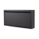 Černý kovový výklopný botník 75x37,5x12,5 cm Billy – Spinder Design