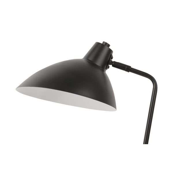 Černá stolní lampa s kovovým stínidlem (výška 49 cm) Casque – Leitmotiv-image-1
