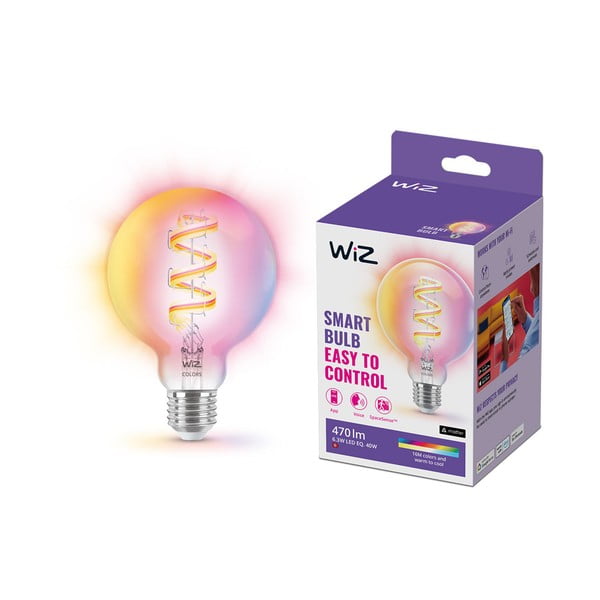 Filamentová smart žárovka E27, 6 W – WiZ