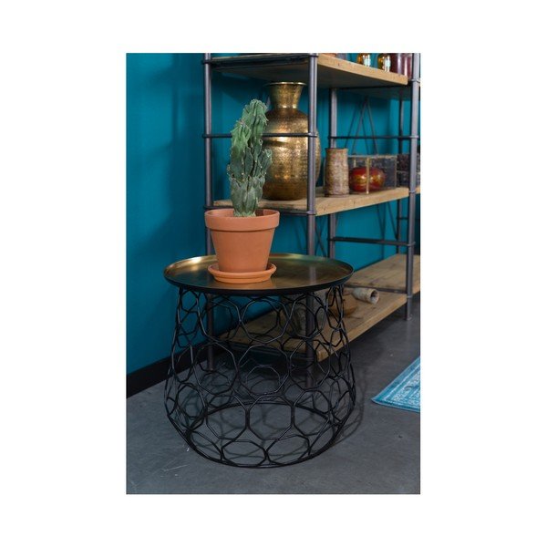 Kovový odkládací stolek Dutchbone Moulin, ⌀ 54 cm-image-4