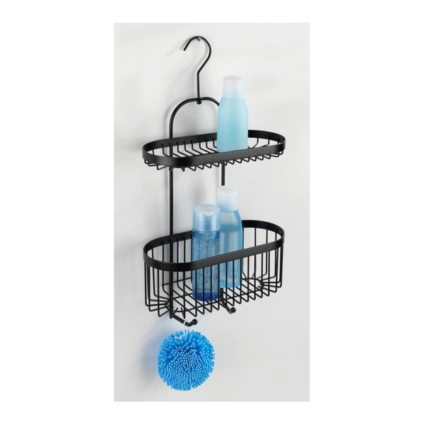 Černý závěsný košík Wenko Classic Plus 2 Tier Caddy-image-3
