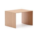 Odkládací stolek v dekoru dubu 40x55 cm Litto – Kave Home