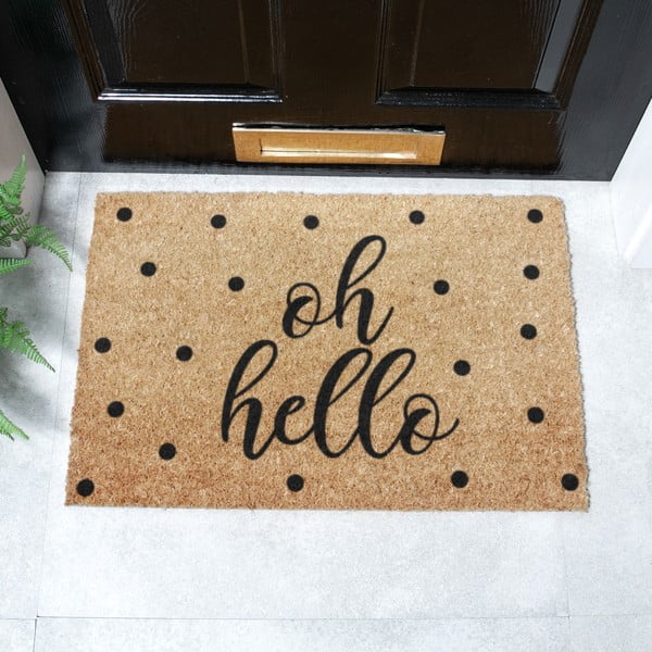 Rohožka z kokosového vlákna 40x60 cm Oh Hello – Artsy Doormats-image-2